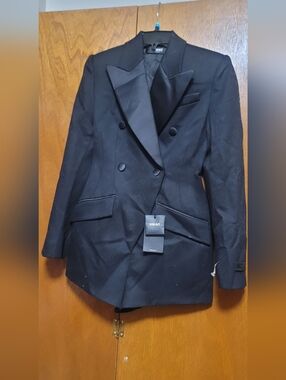 VERSACE Grain-de-poudre Playsuit Size 6